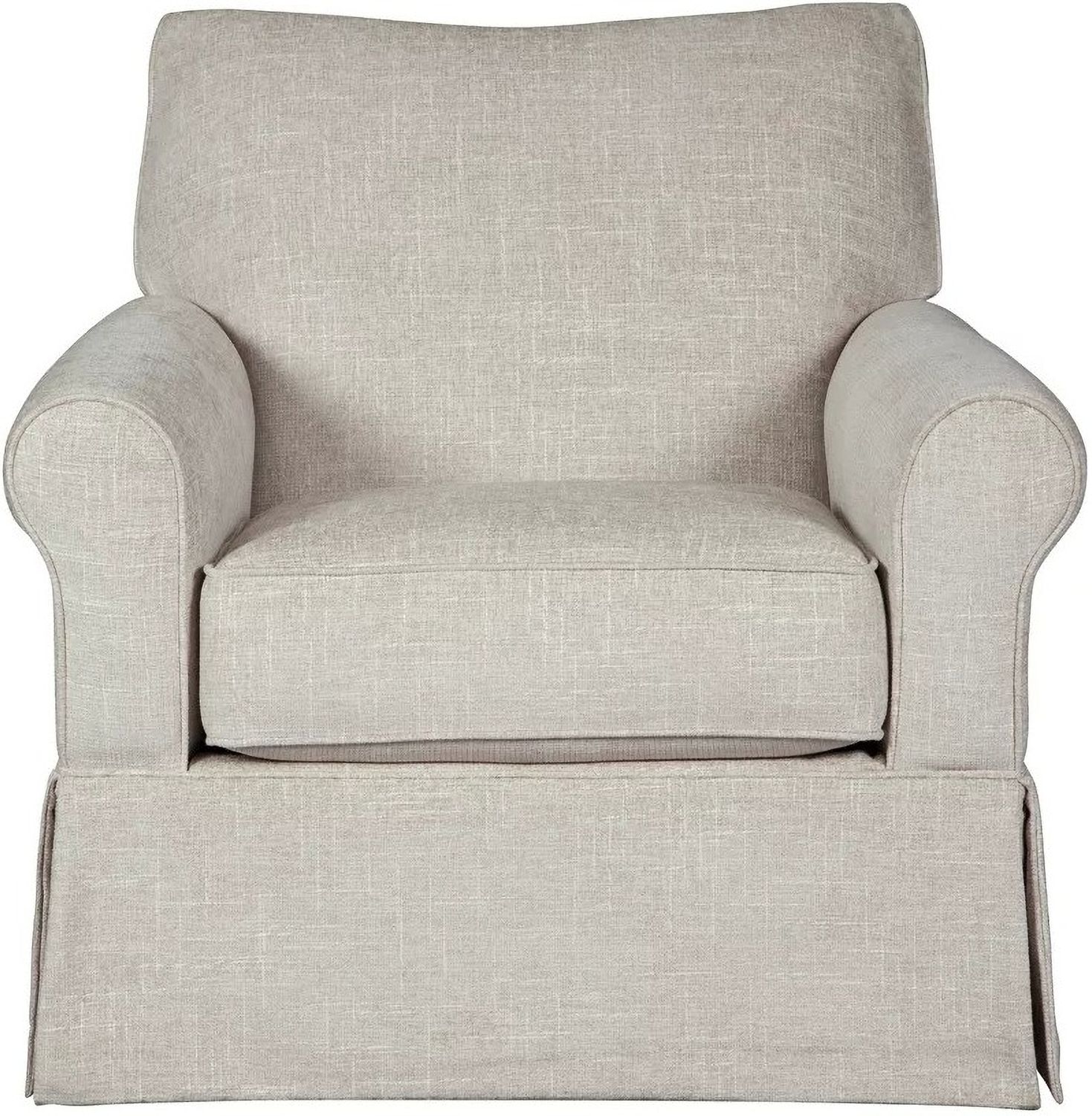Searcy Quartz Swivel Glider Accent Chair A3000006