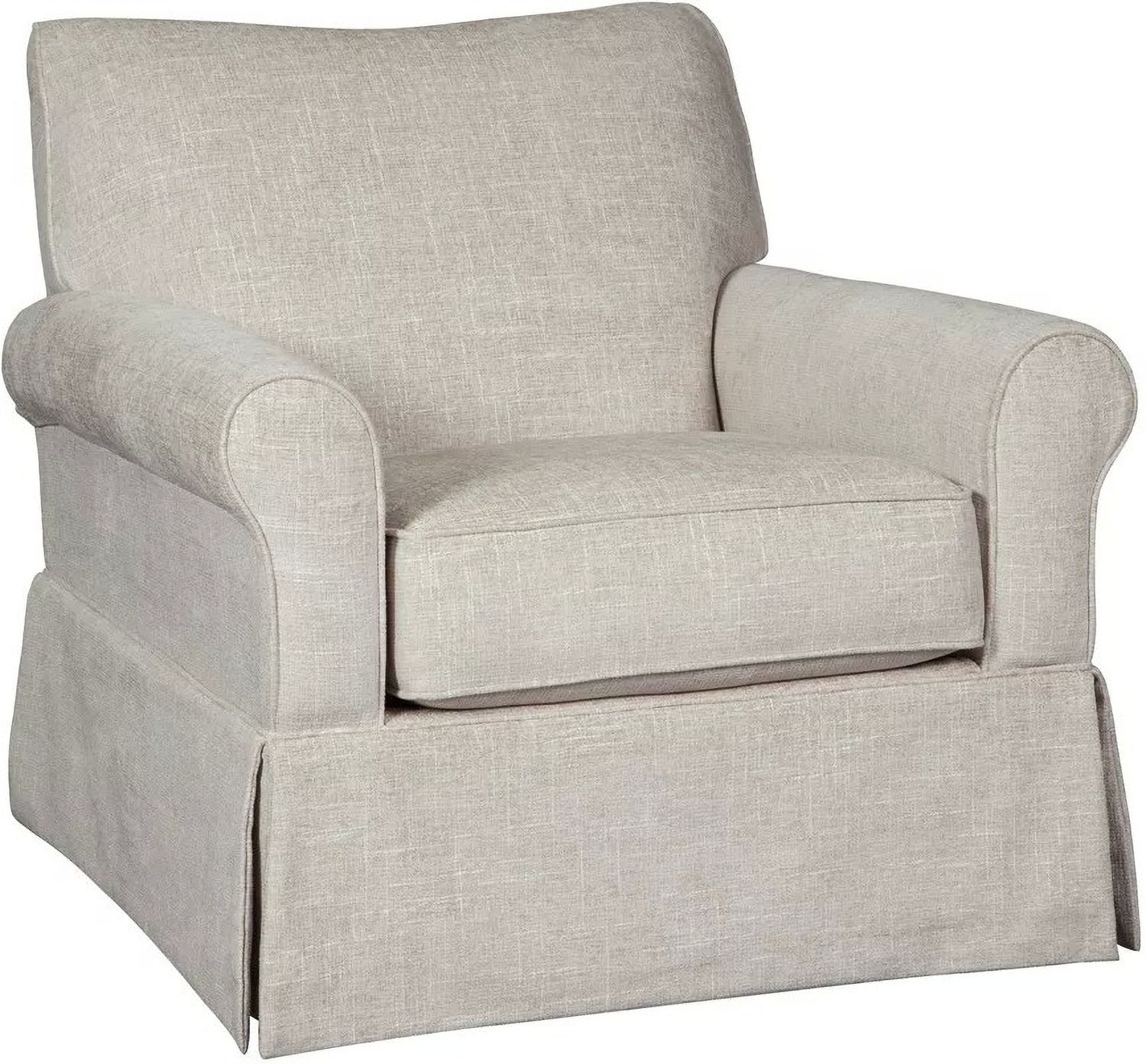Searcy Quartz Swivel Glider Accent Chair A3000006