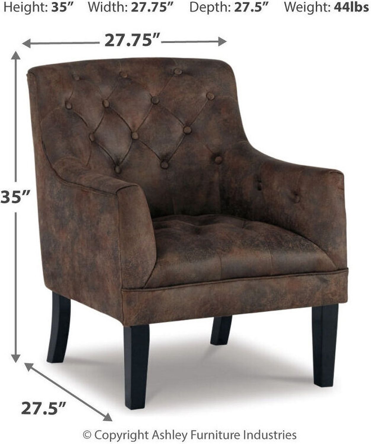 Drakelle Brown Accent Chair A3000051
