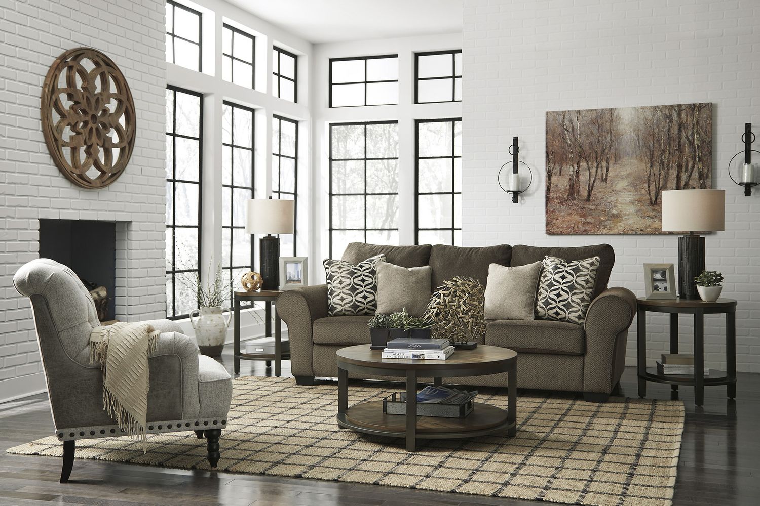 Tartonelle Beige Accent Chair A3000053