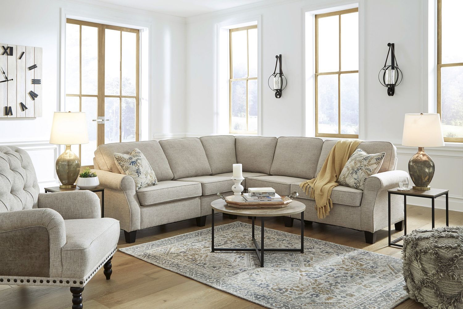 Tartonelle Beige Accent Chair A3000053