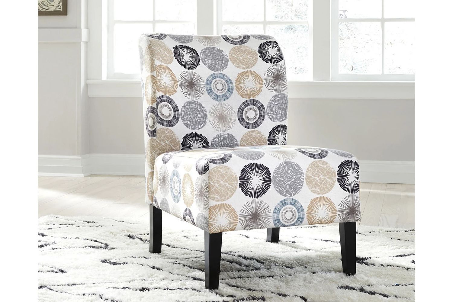 Triptis Gray and Tan Accent Chair A3000063