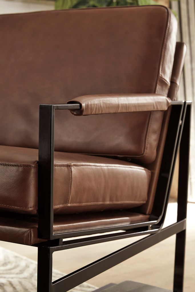 Puckman Brown Accent Chair A3000193