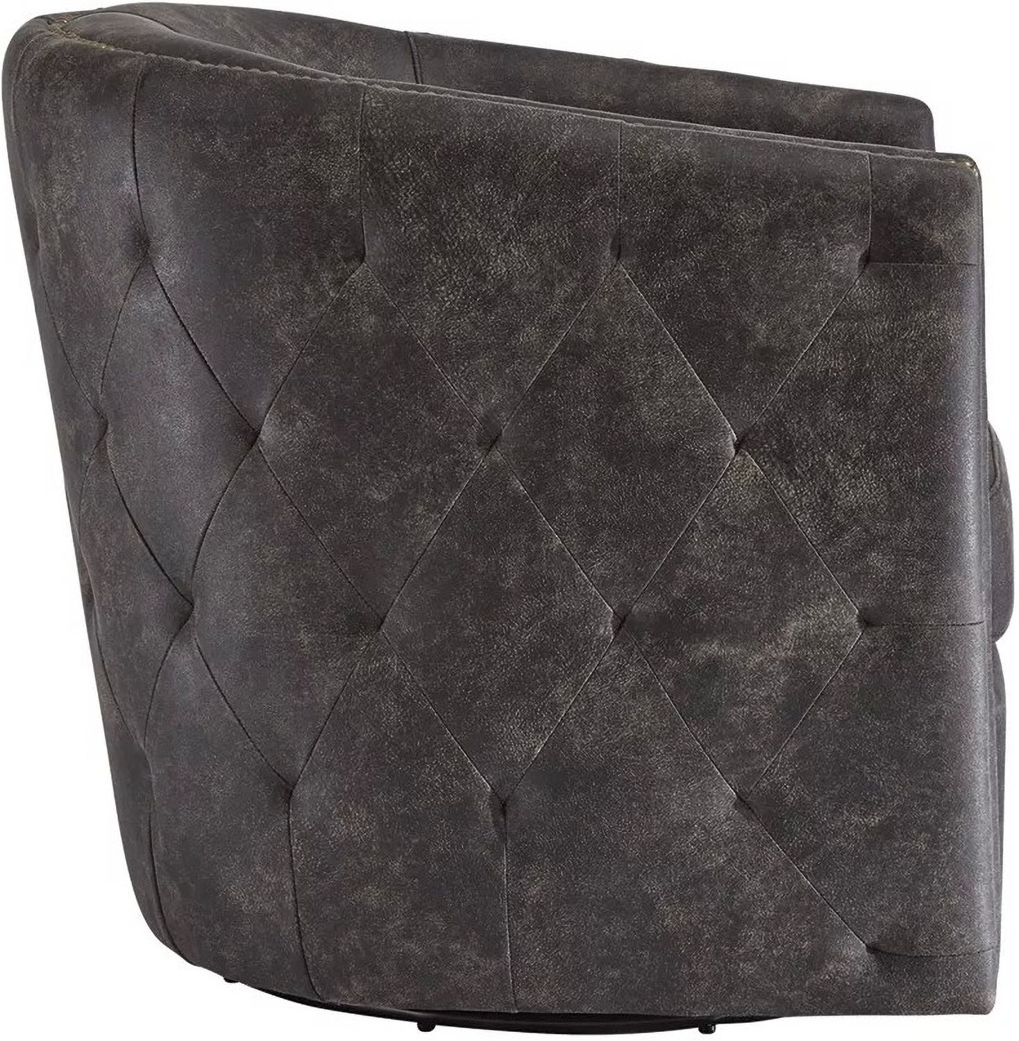 Brentlow Distressed Black Accent Chair A3000202