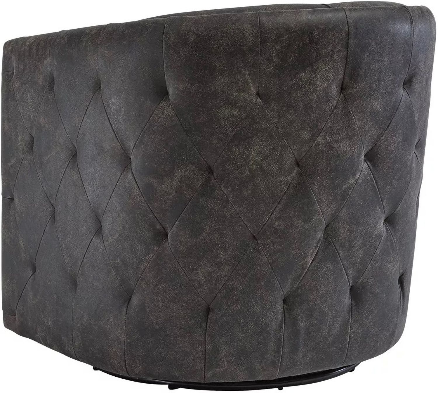 Brentlow Distressed Black Accent Chair A3000202