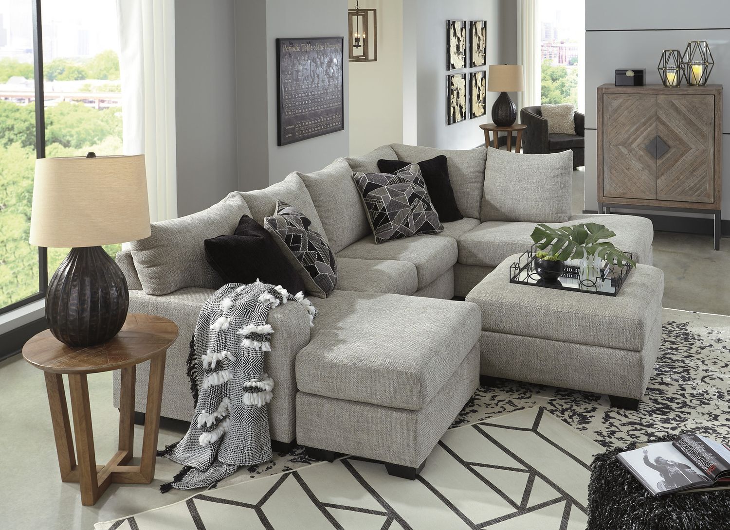 Brentlow Distressed Black Accent Chair A3000202