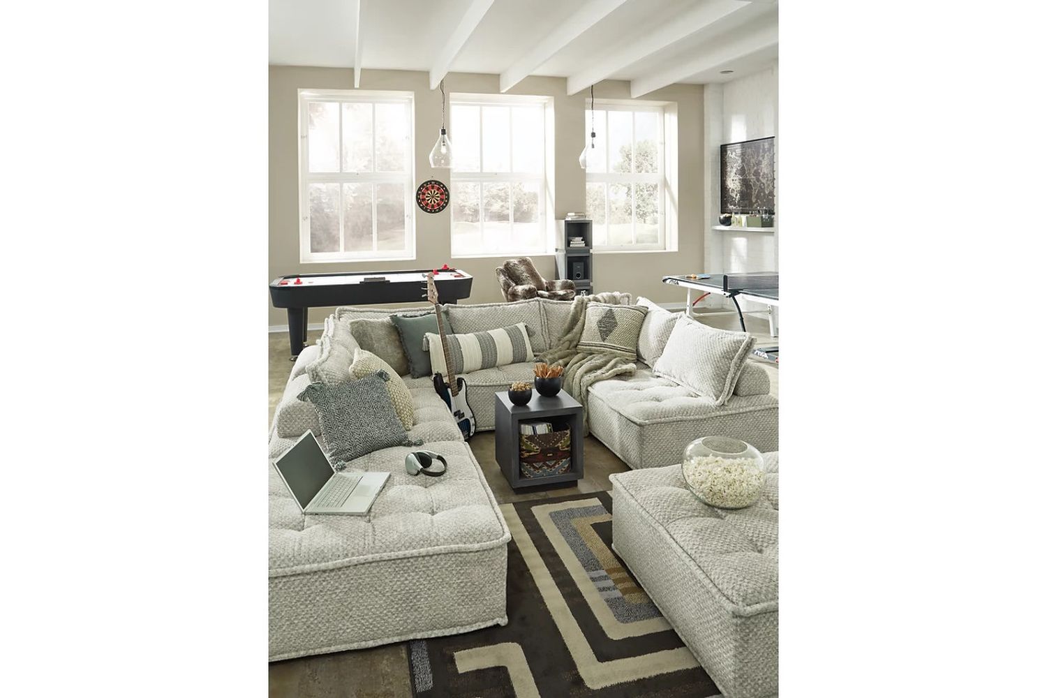 Bales Accent Chair In Taupe A3000244