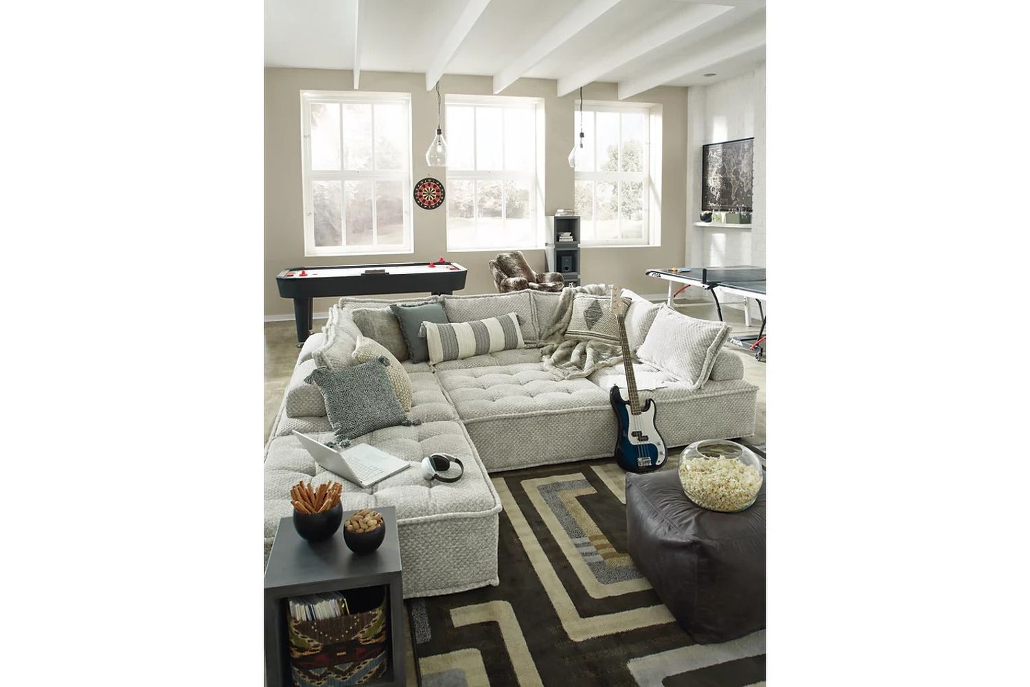 Bales Accent Chair In Taupe A3000244