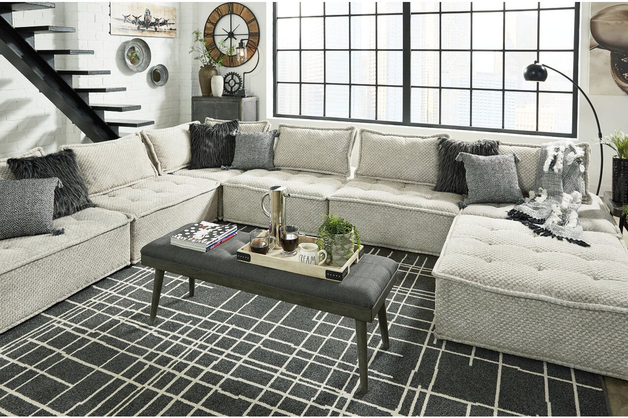 Bales Modular Loveseat In Taupe A3000244A2