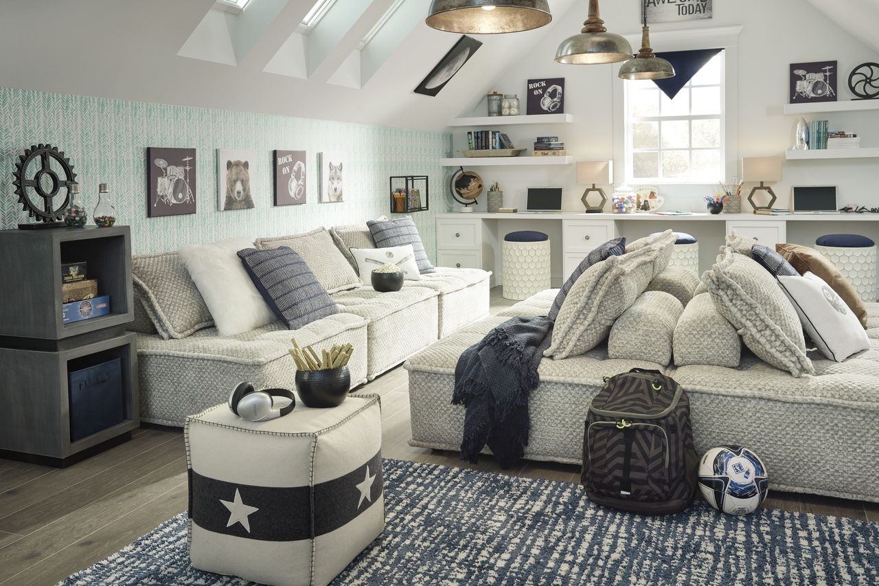Bales Modular Sofa In Taupe A3000244A3