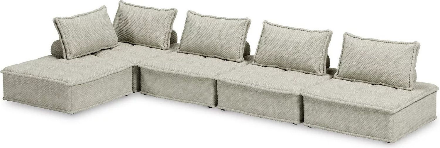 Bales 5-Piece Modular Seating In Taupe A3000244A5