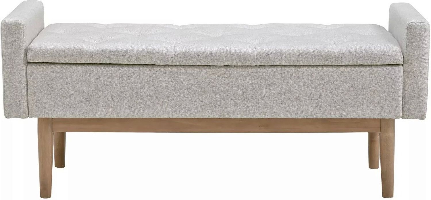 Briarson Beige And Brown Storage Bench A3000247