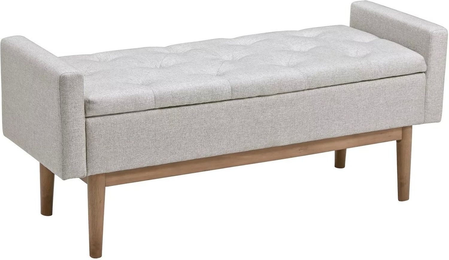 Briarson Beige And Brown Storage Bench A3000247