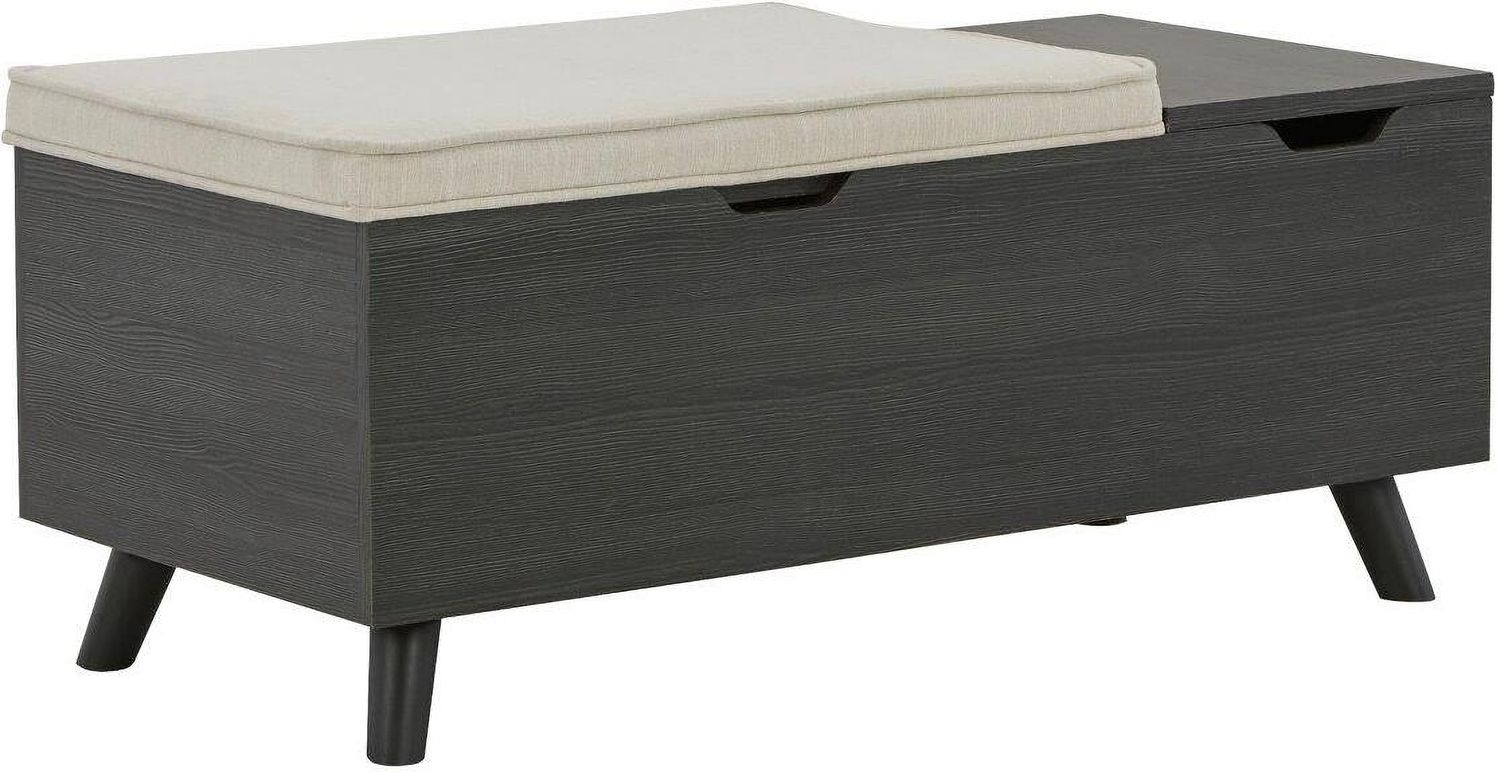 Yarlow Gray Storage Bench A3000321