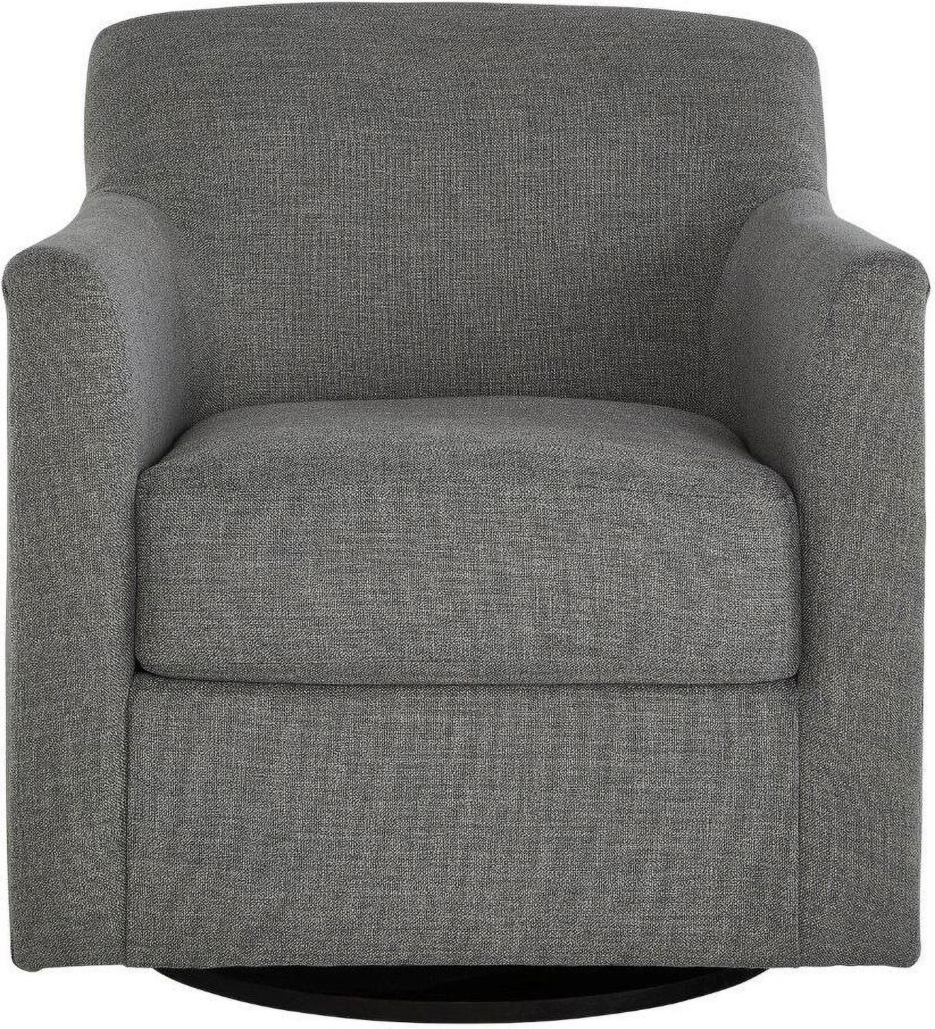 Bradney Charcoal Swivel Accent Chair A3000326