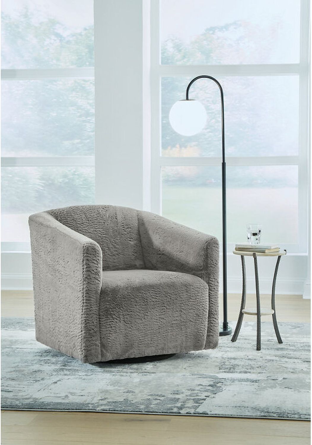Bramner Charcoal Accent Chair A3000330