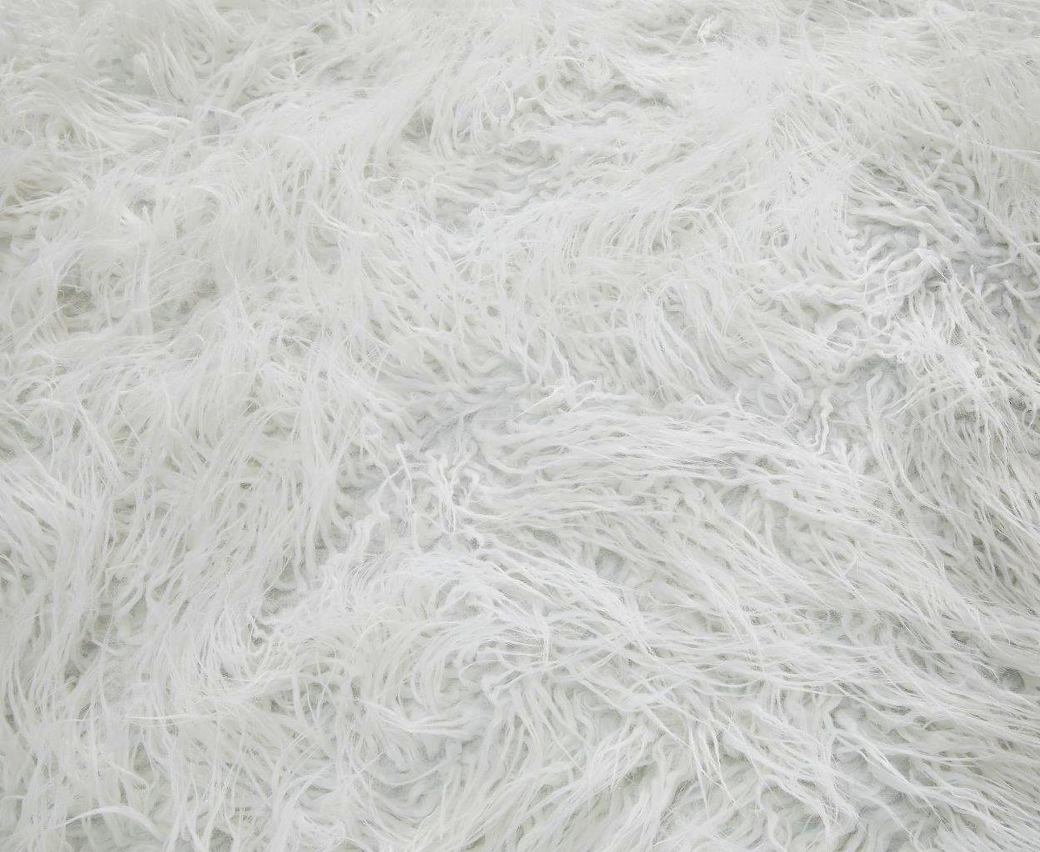 Galice White Oversized Accent Ottoman A3000334