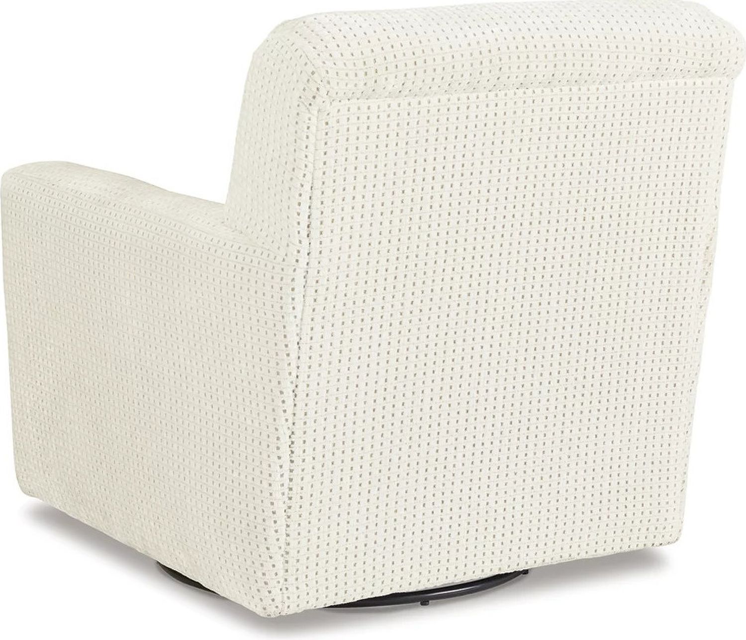 Herstow Ivory Swivel Glider Accent Chair A3000365