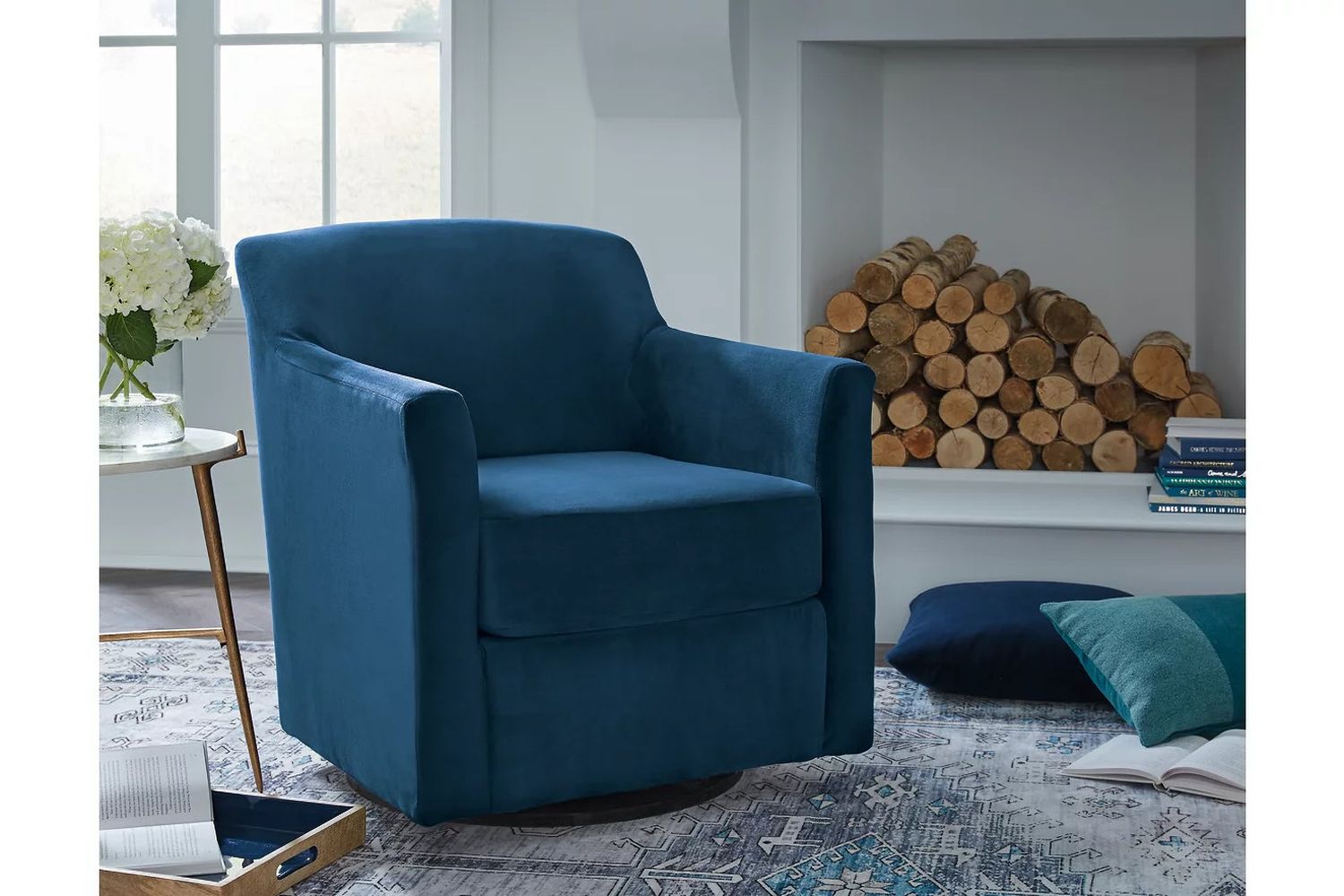 Bradney Ink Swivel Accent Chair A3000602