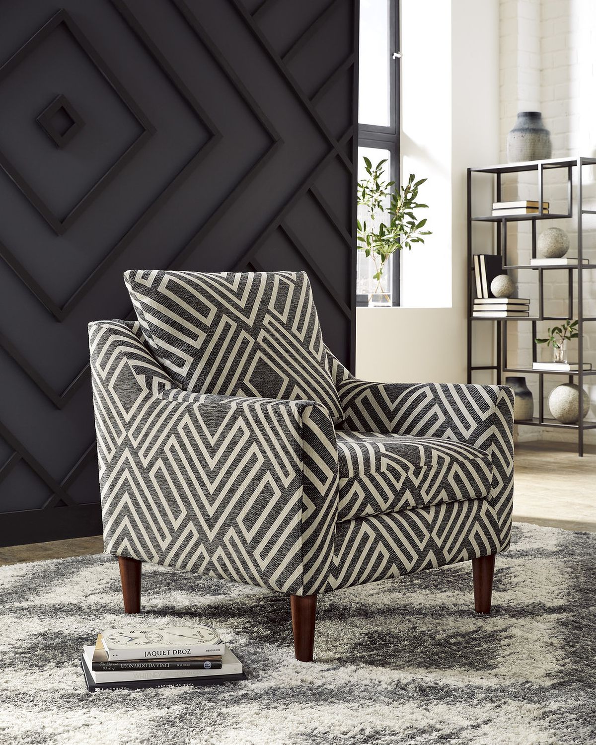 Morrilton Next-Gen Nuvella Natural and Charcoal Accent Chair A3000641