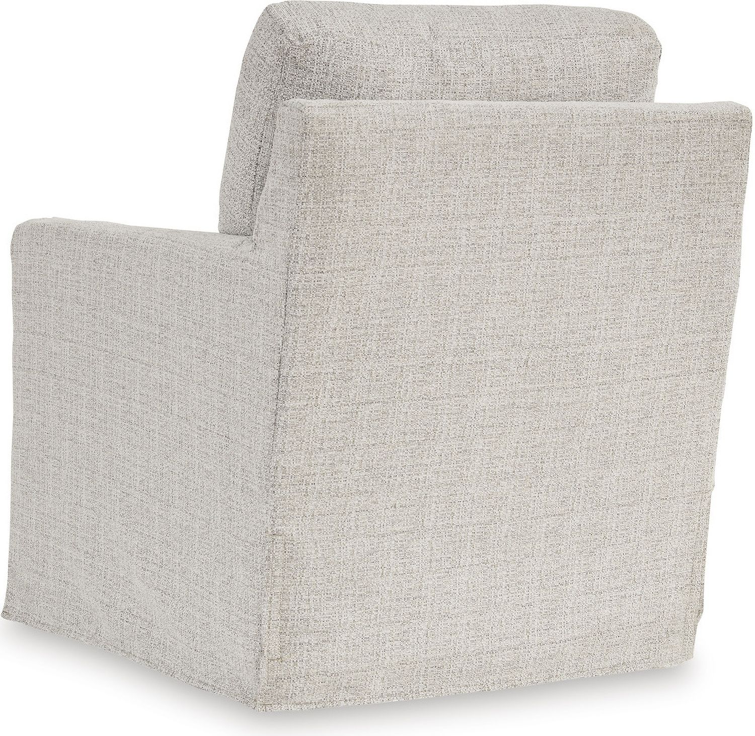 Nenana Next-Gen Nuvella Swivel Glider Accent Chair In Stone A3000644