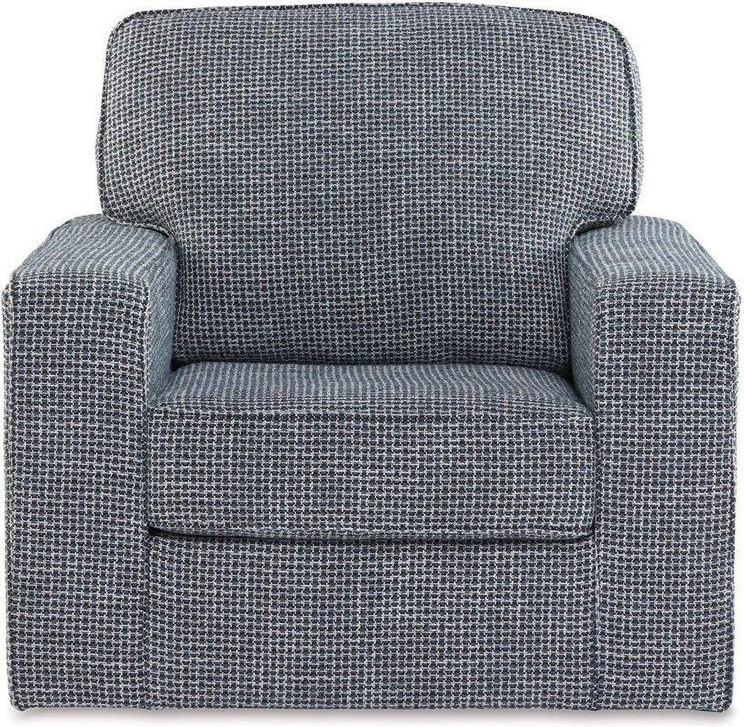Olwenburg Swivel Accent Chair In Denim A3000652