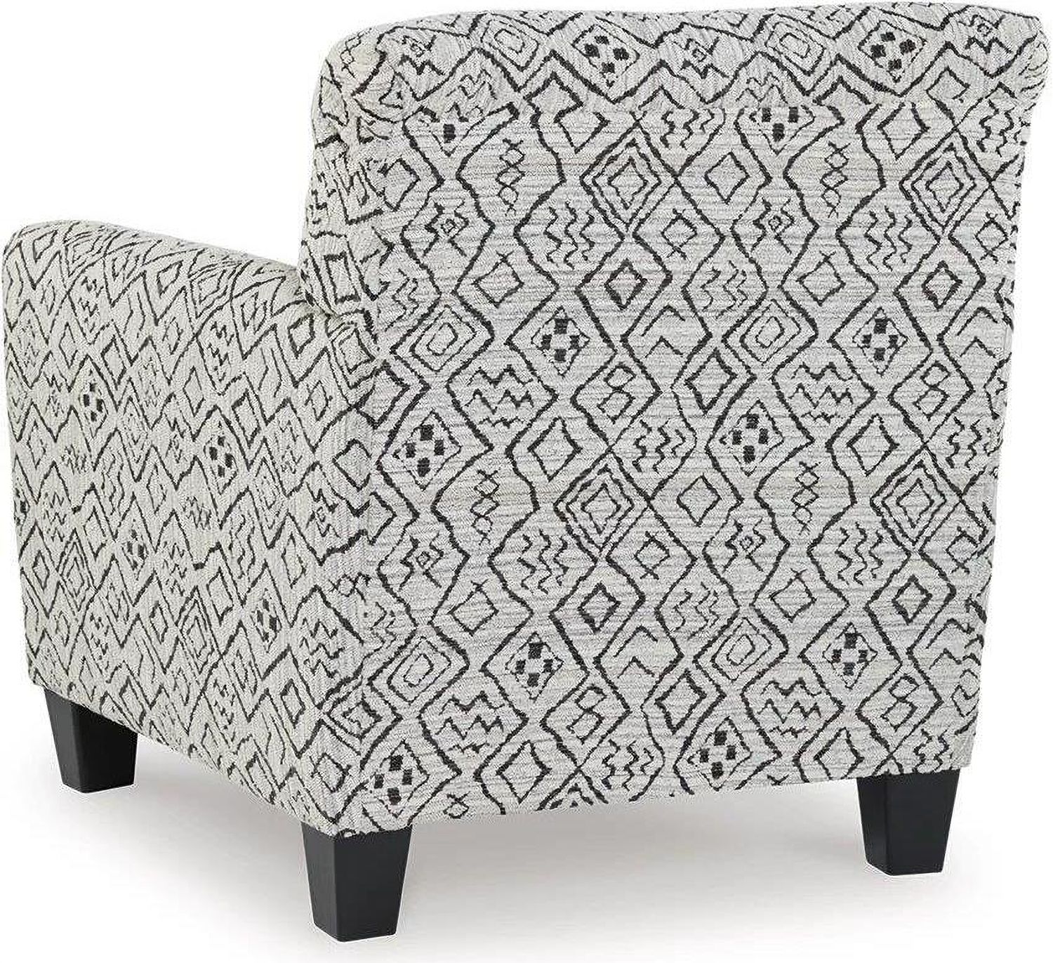 Hayesdale Accent Chair In Black and Cream A3000658