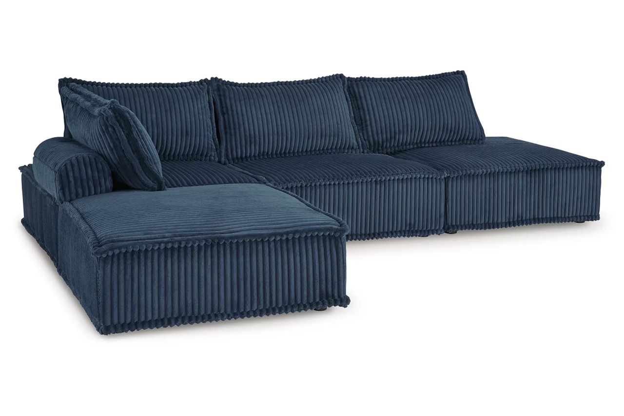 Bales 4-Piece Modular Seating In Navy A3000662A3