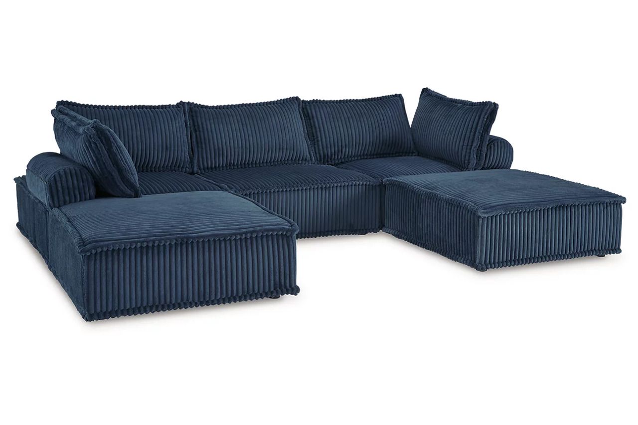 Bales 5-Piece Modular Seating In Navy A3000662A4