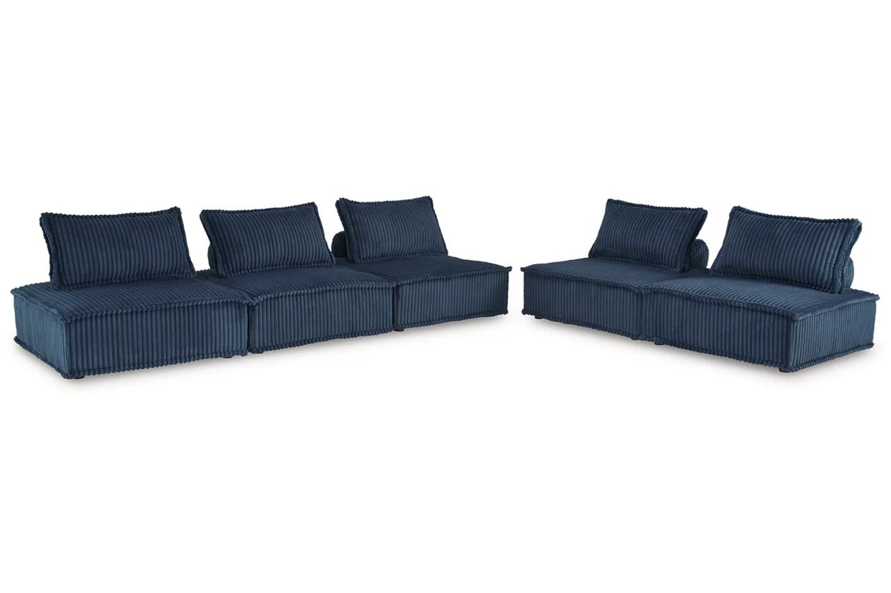 Bales 5-Piece Modular Seating In Navy A3000662A4
