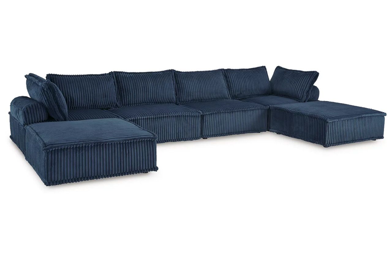Bales 6-Piece Modular Seating In Navy A3000662A5