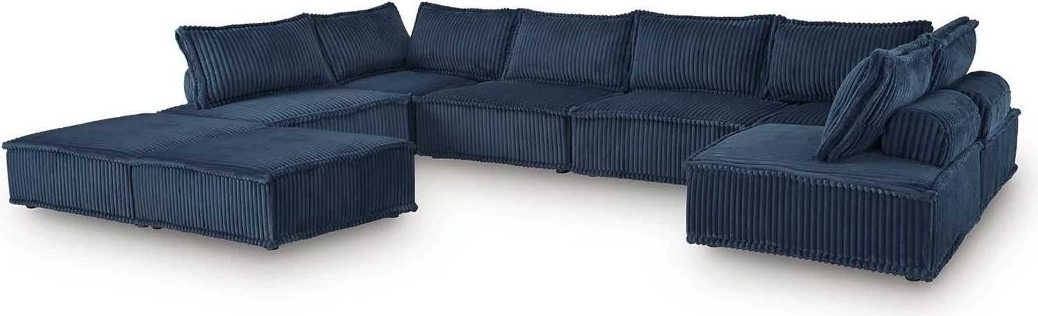 Bales 8-Piece Modular Seating In Navy A3000662A7