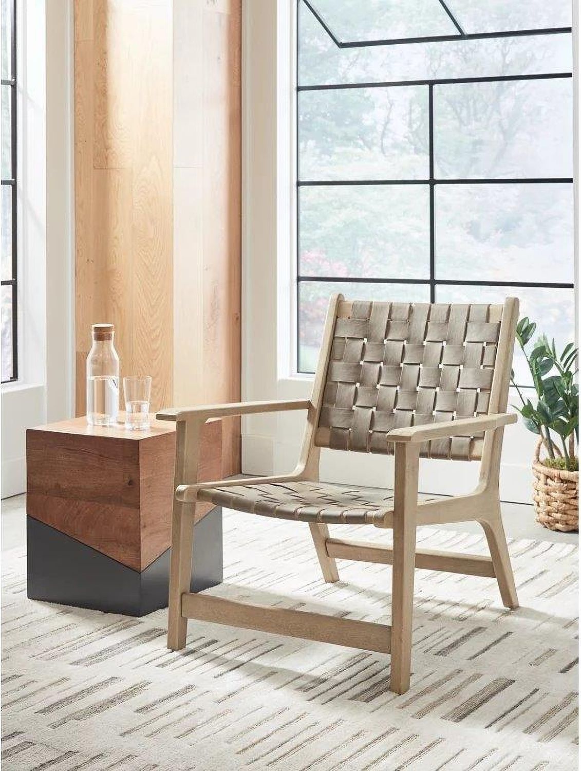 Jameset Accent Chair In Taupe A3000673