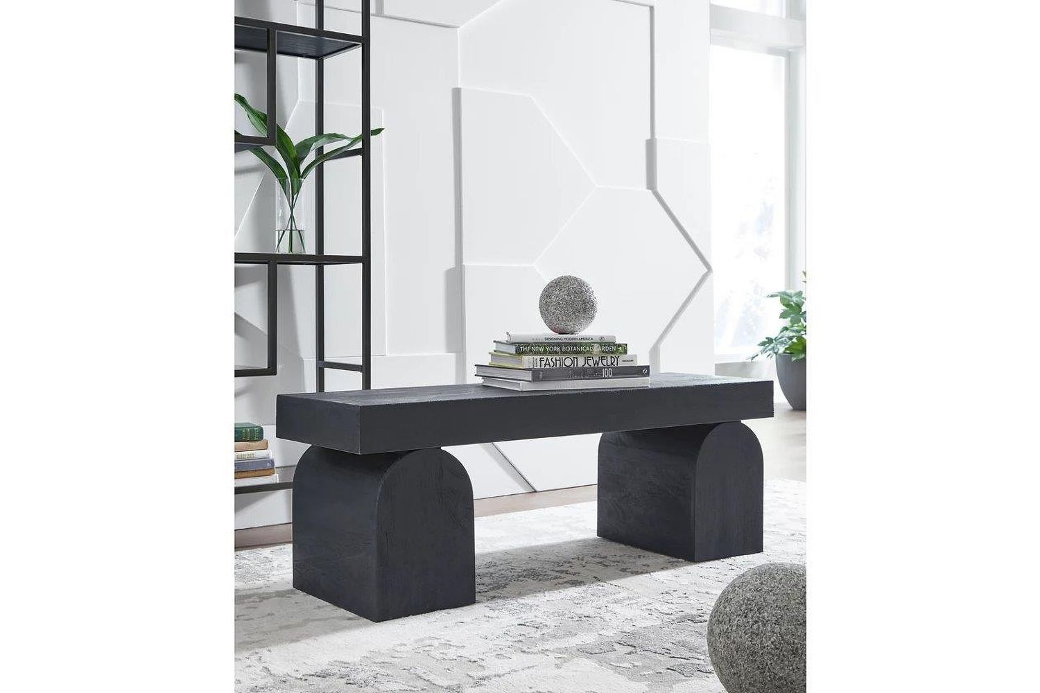 Holgrove Accent Bench In Black A3000683