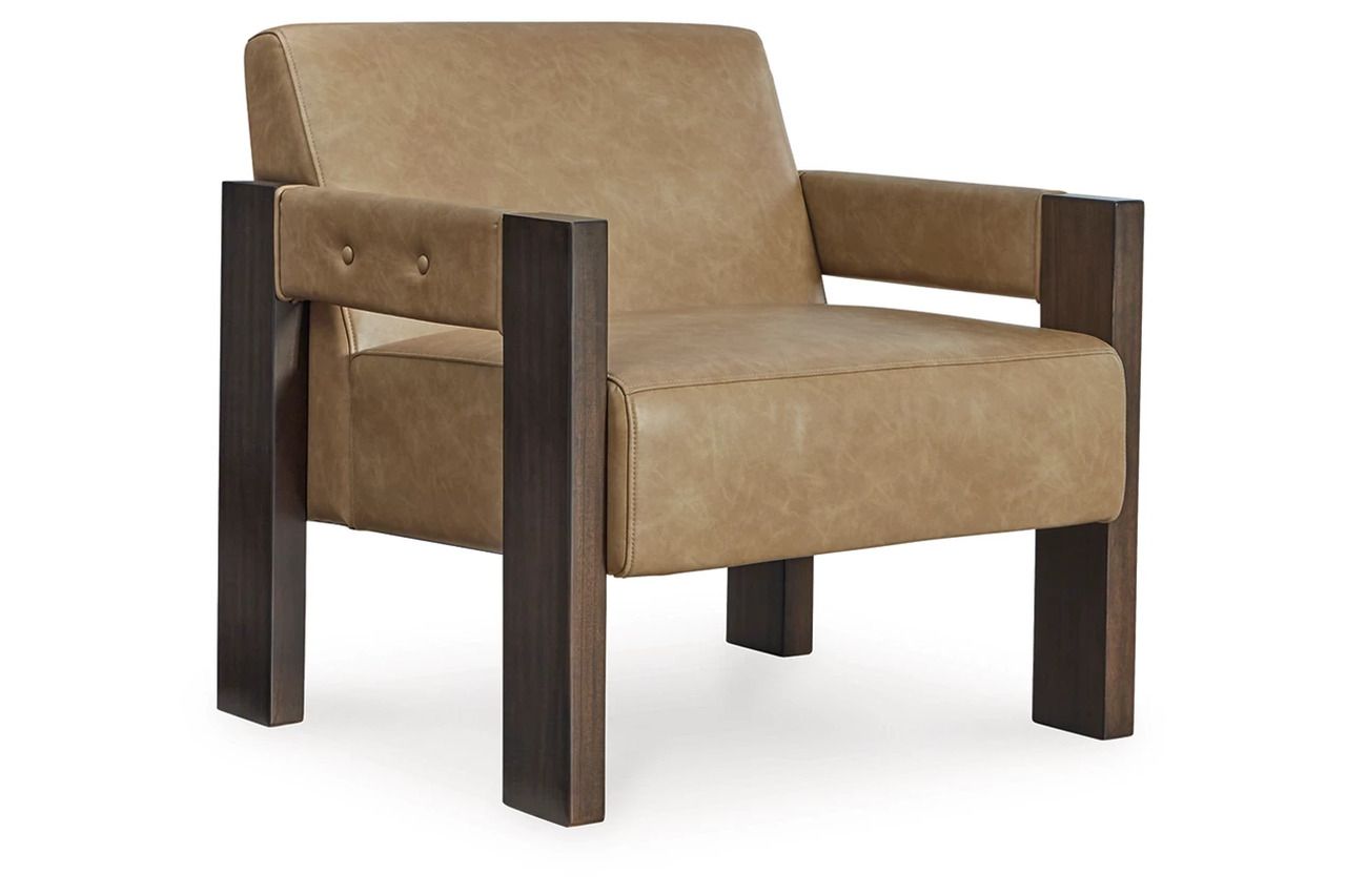 Adlanlock Accent Chair In Toast A3000695