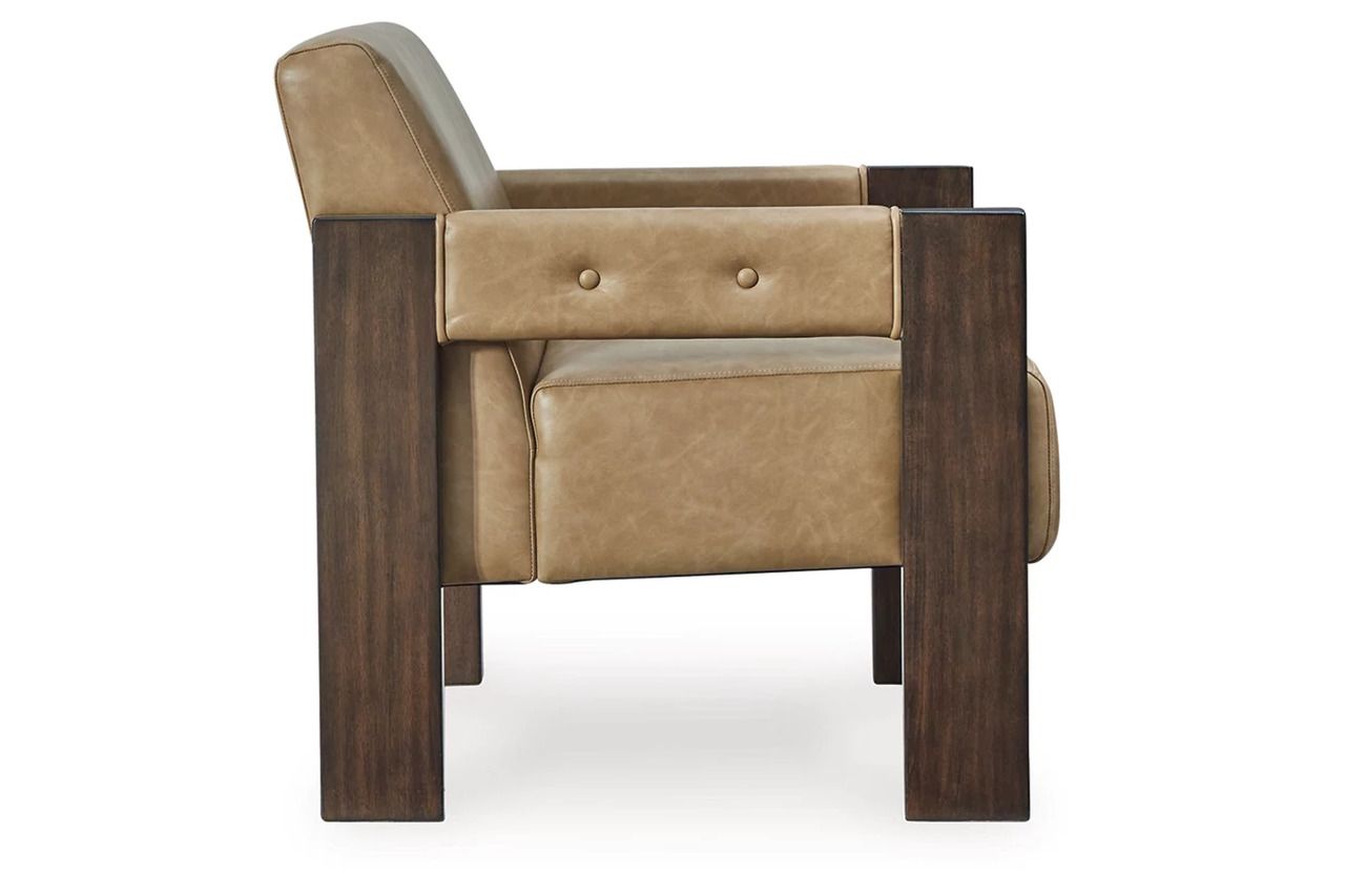 Adlanlock Accent Chair In Toast A3000695