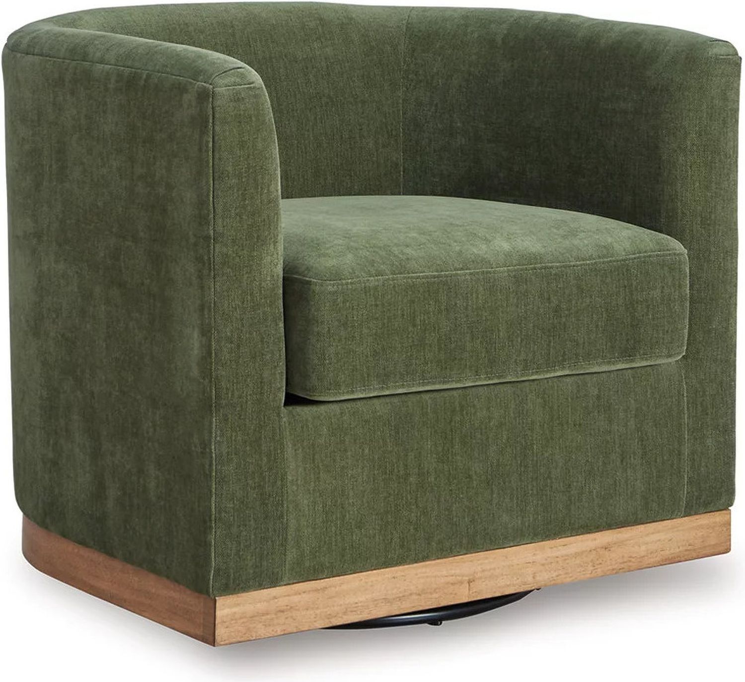 Jersonlow Swivel Chair In Forest Green A3000696