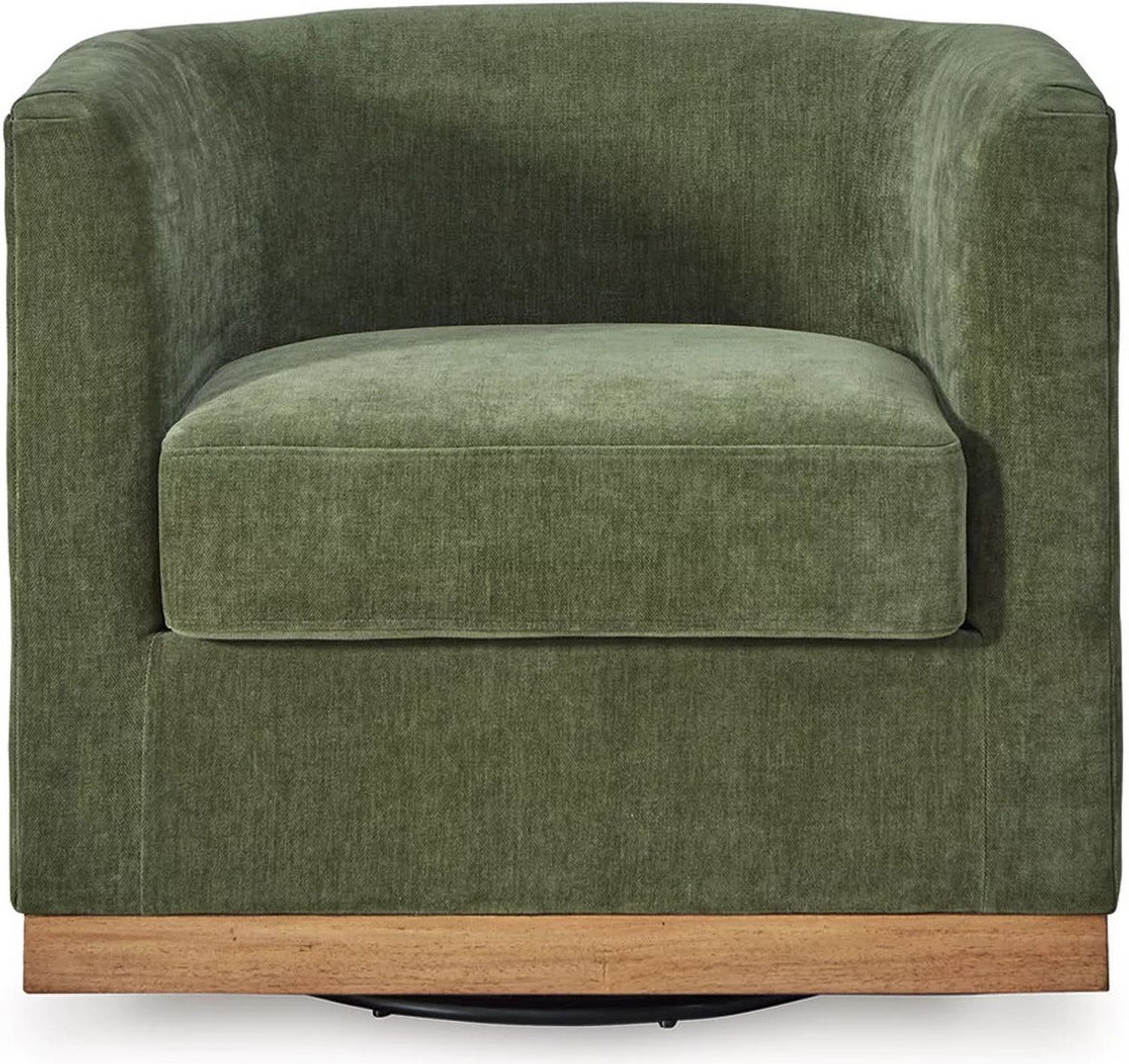 Jersonlow Swivel Chair In Forest Green A3000696