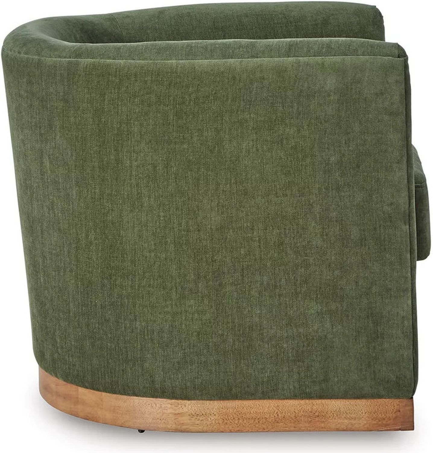 Jersonlow Swivel Chair In Forest Green A3000696