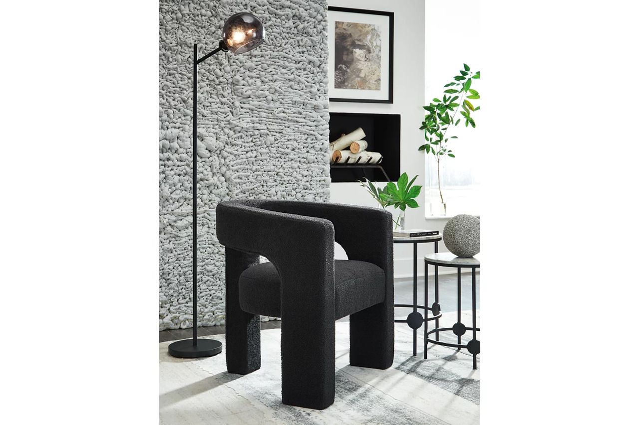 Landick Accent Chair In Ebony A3000698