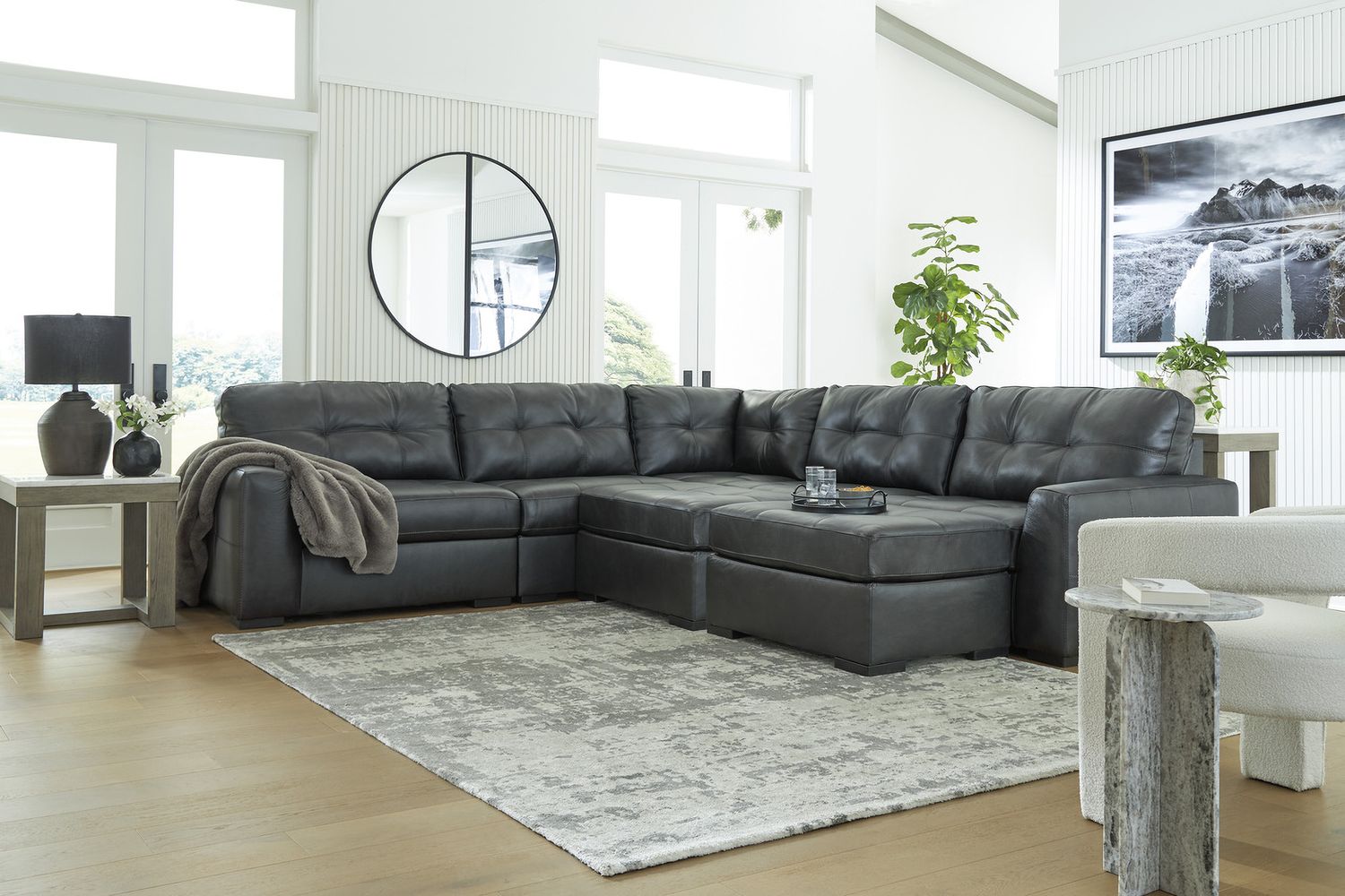 Landick Accent Chair In Ivory A3000699