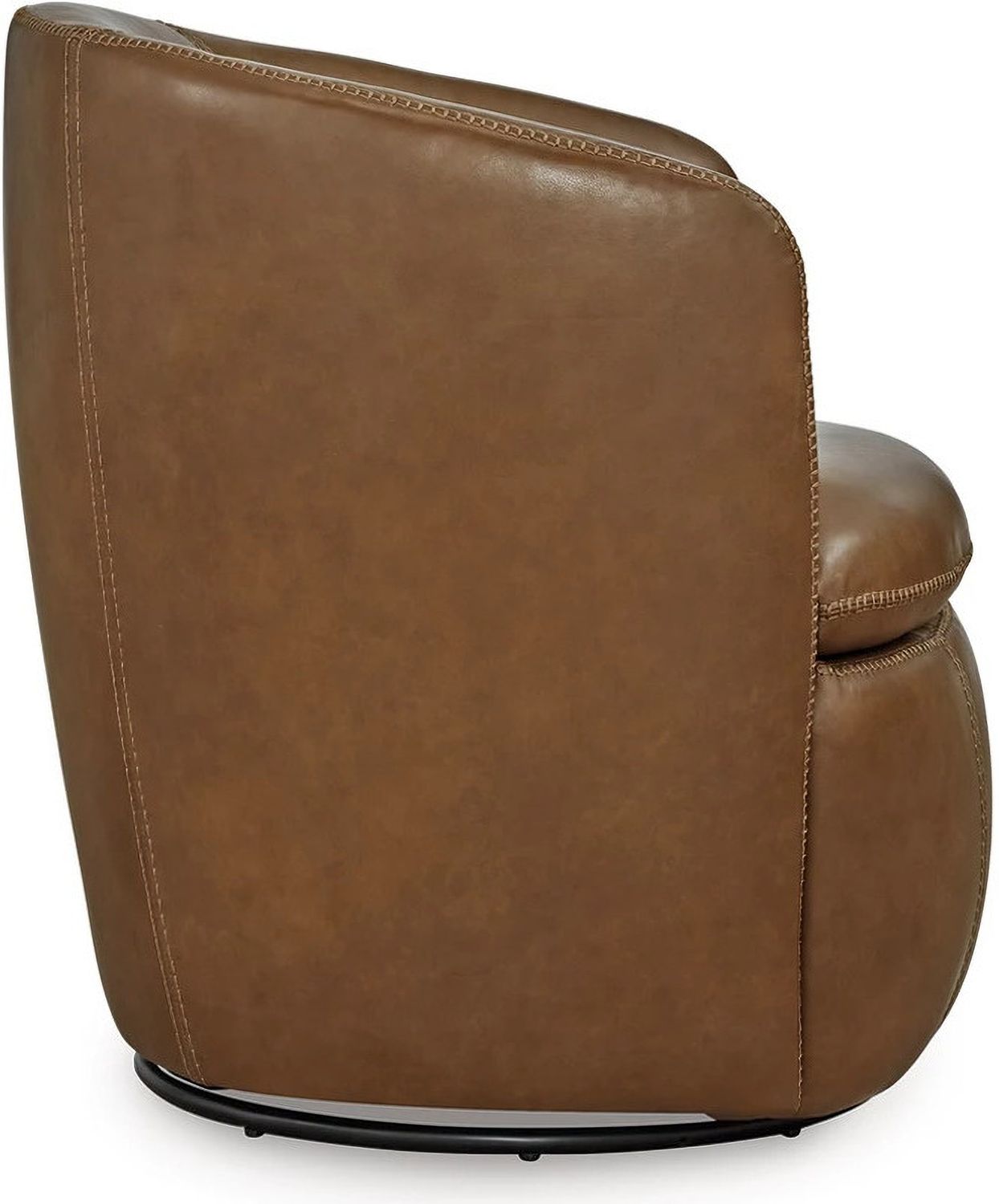 Kierreys Swivel Chair In Caramel A3000700