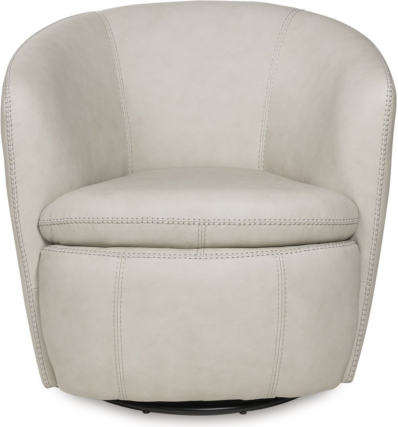 Kierreys Swivel Accent Chair In Bone A3000703