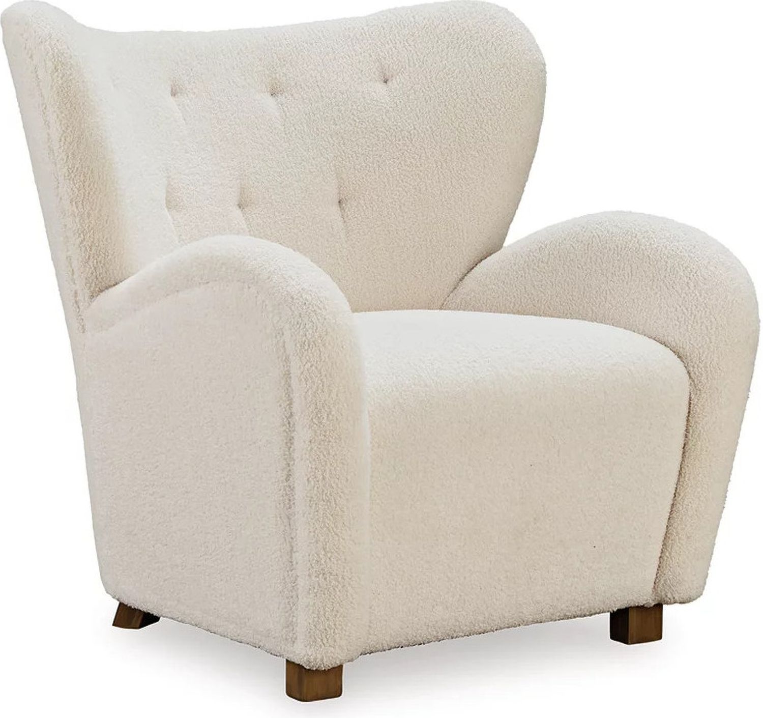 Larbell Accent Chair In Ecru A3000709