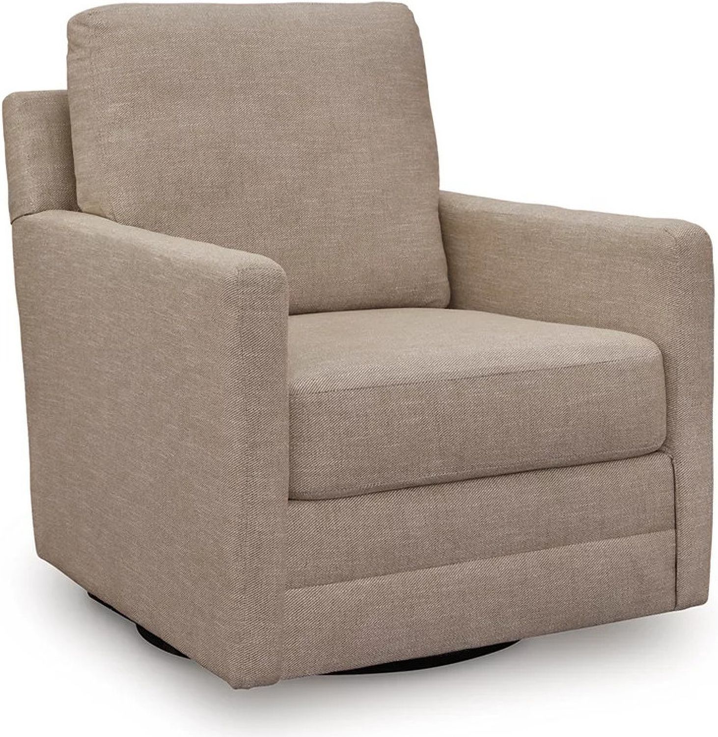 Freybourne Next-Gen Nuvella Swivel Accent Chair In Twill A3000736