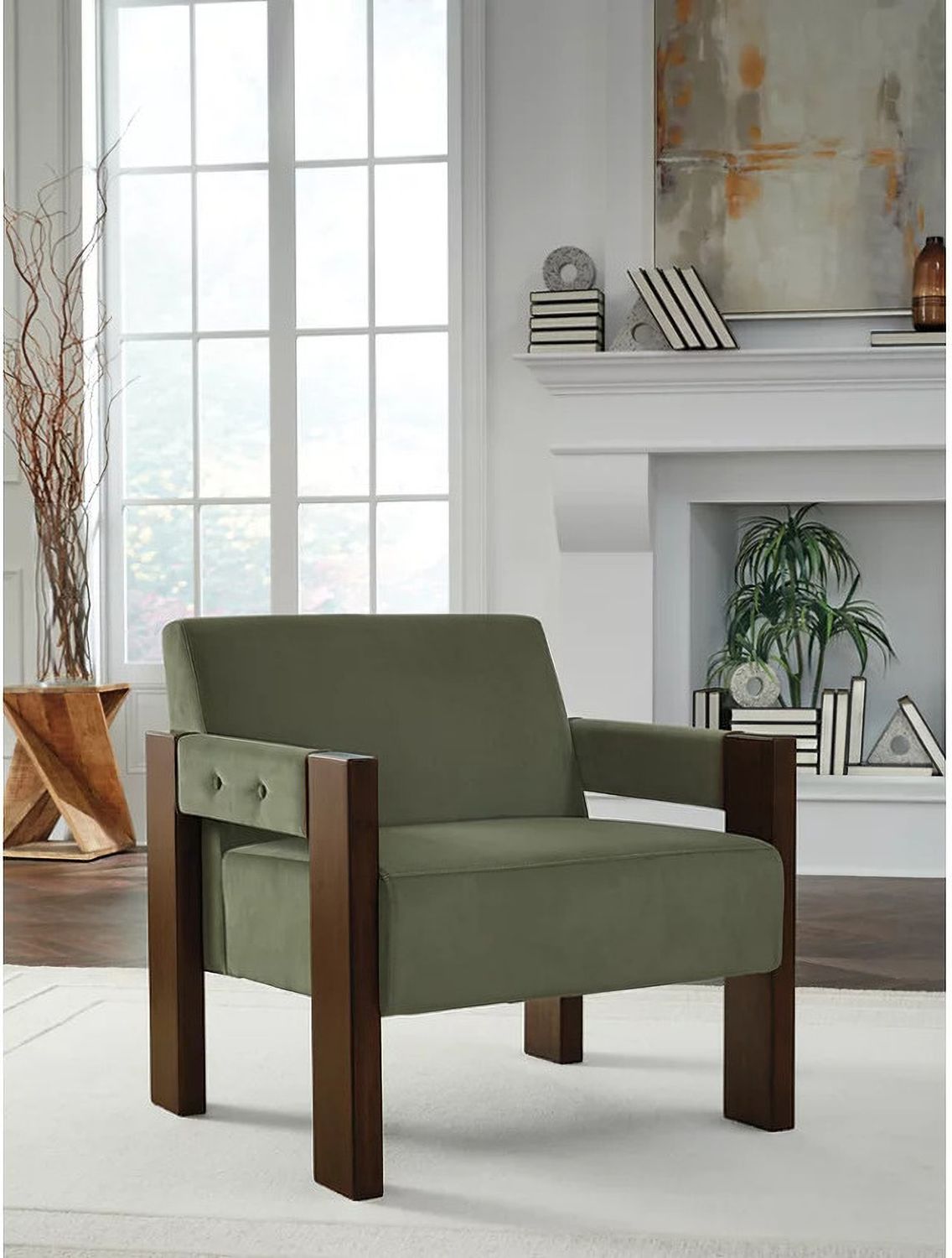 Adlanlock Accent Chair In Olive A3000740