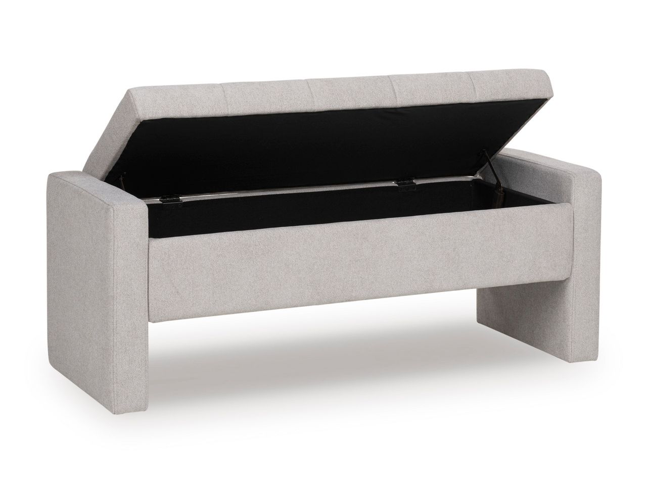 Akselman Storage Bench In Gray A3000744