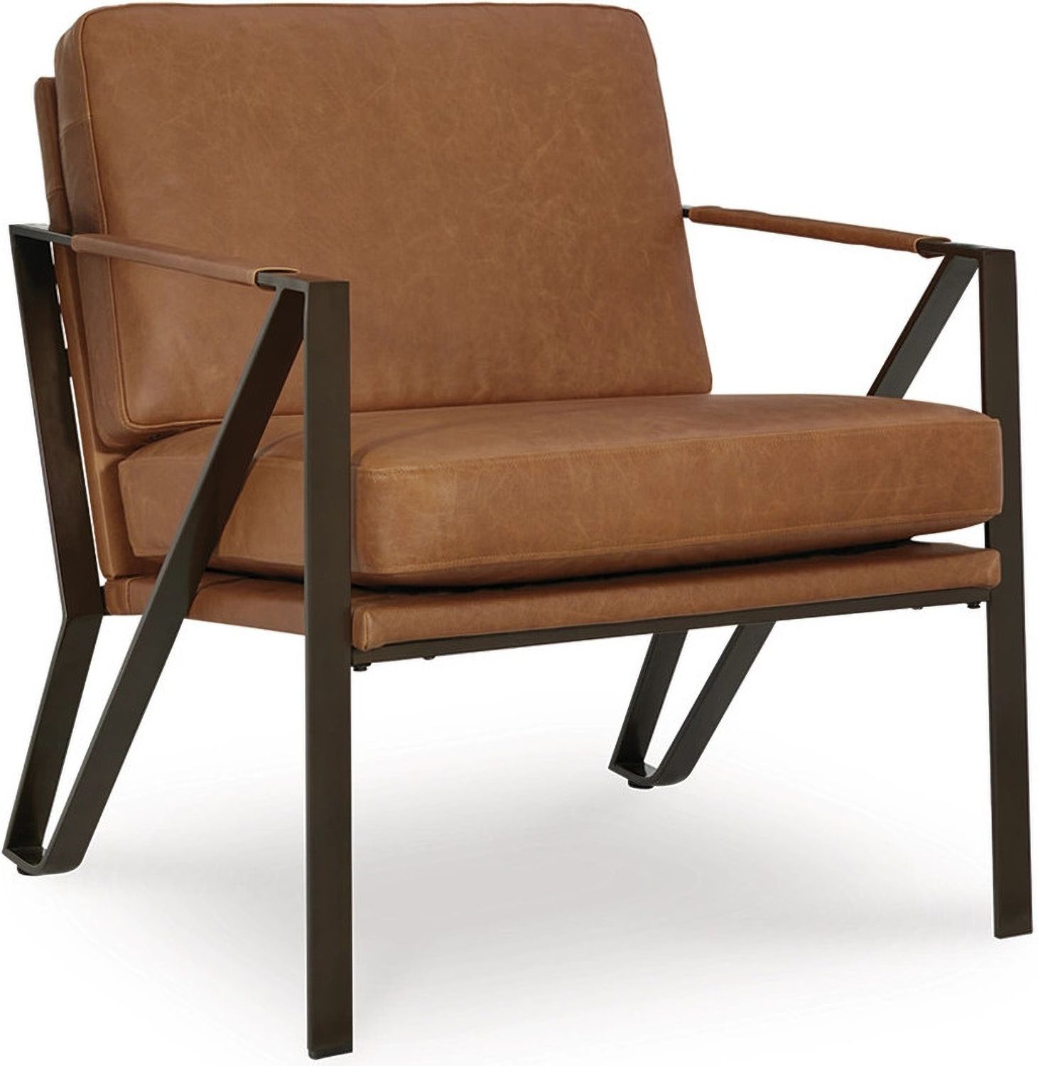 Garronmont Accent Chair In Caramel A3000762