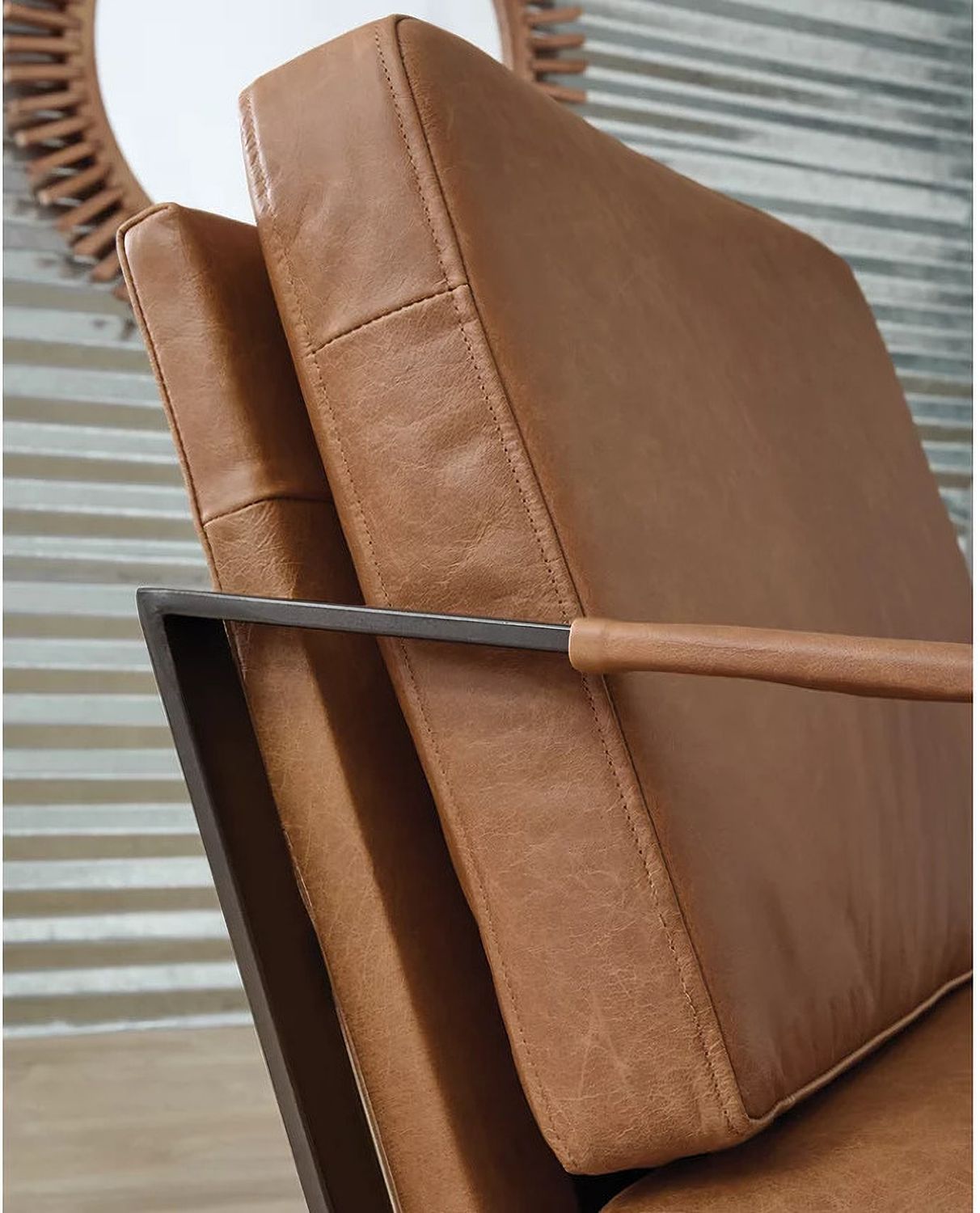 Garronmont Accent Chair In Caramel A3000762