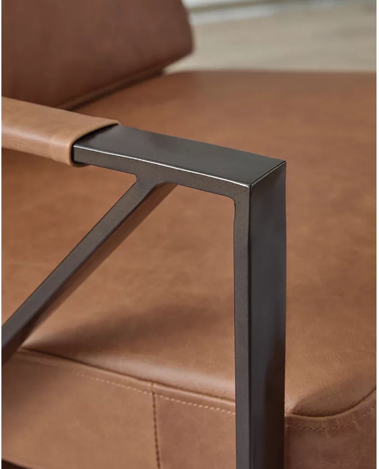 Garronmont Accent Chair In Caramel A3000762